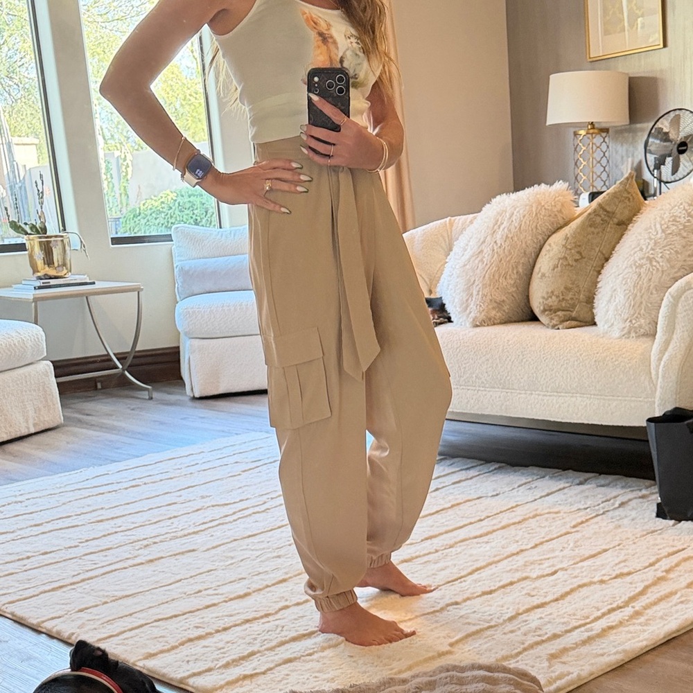 superdown Tan Cargo Pants